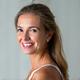 Emily White, 48, discussing stress reduction